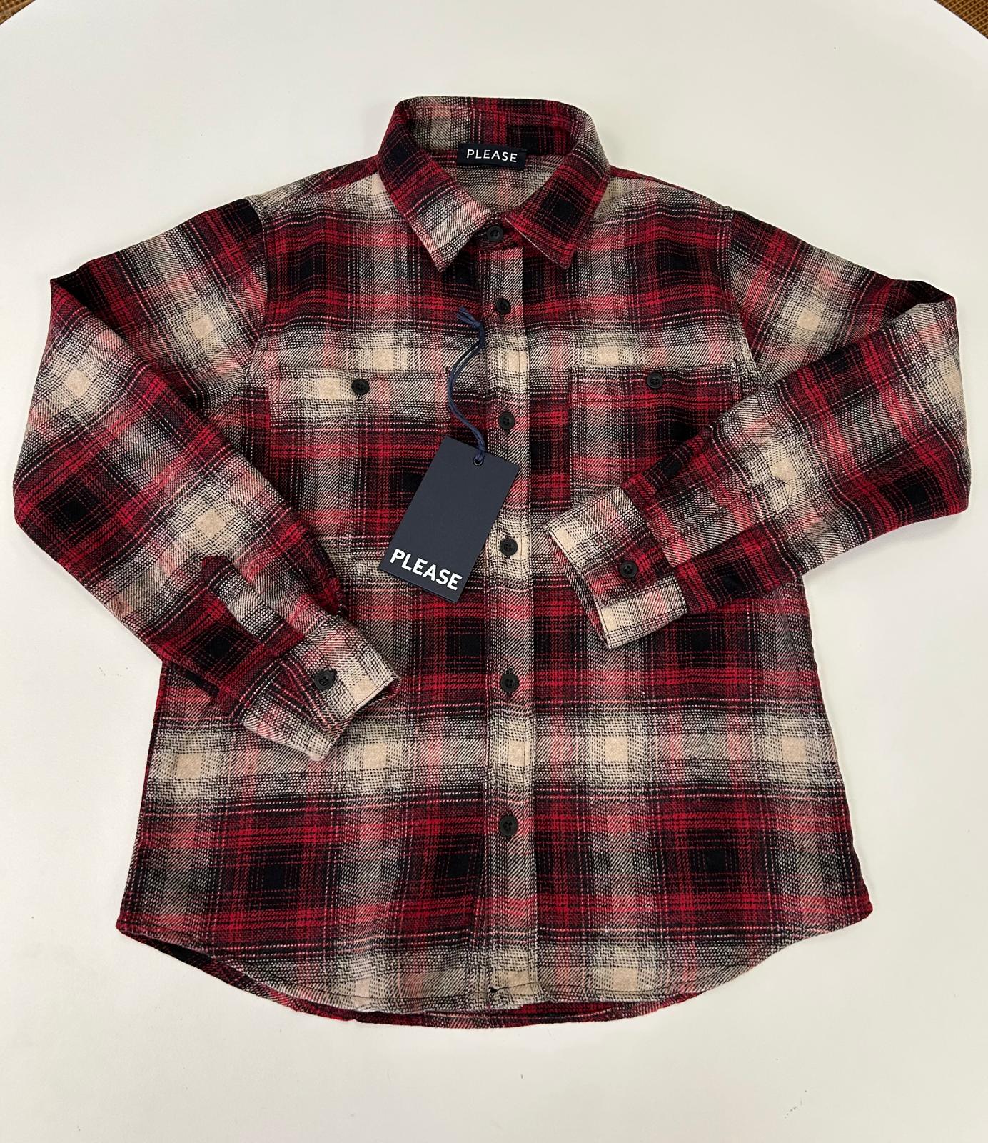 Camicia a quadri Please