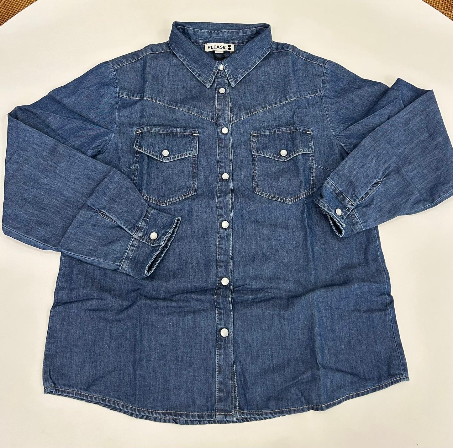 Camicia di Jeans Please Girl